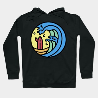 Surf Wave Hoodie